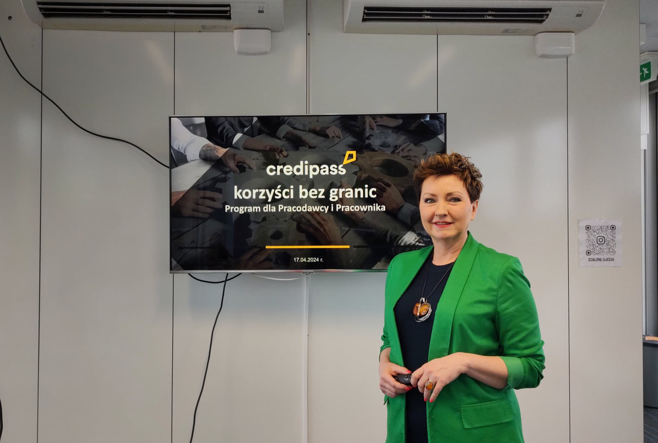 Credipass, korzyści bez granic - Gabriela Kwiatkowska