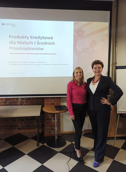 Produkty kredytowe dla Małych i Średnich przedsiębiorstw - Gabriela Kwiatkowska i Dorota Oworuszko NOTUS FINANSE