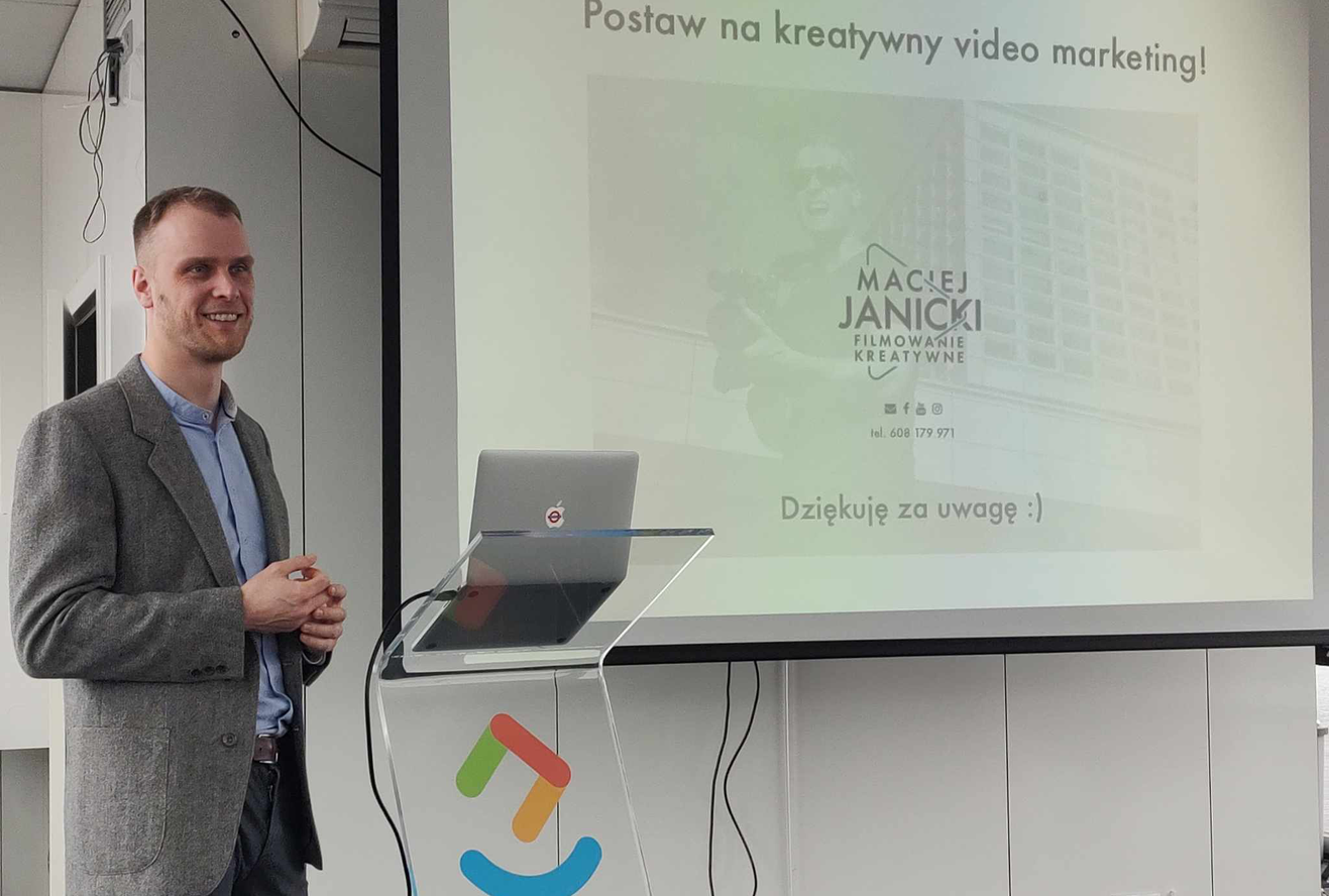 Wykorzystanie wideo marketingu w promowaniu swojej firmy - Maciej Janicki
